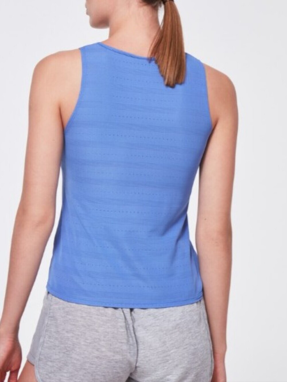 Oakley All In Racerback Blue Performance Tank - Size Small - Picture 2 of 5